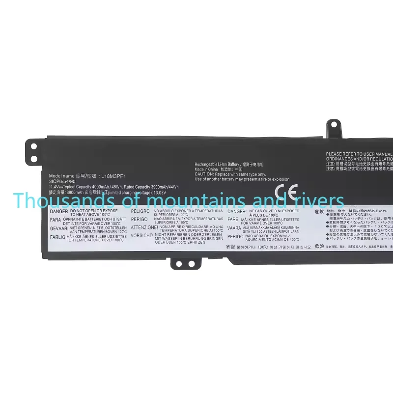 

Аккумулятор для ноутбука L18C3PF1 для Lenovo Ideapad L340 Gaming L340-15IRH L340-17IRH L18M3PF1 C3PF1 11,4 В 44 Втч Сменная батарея