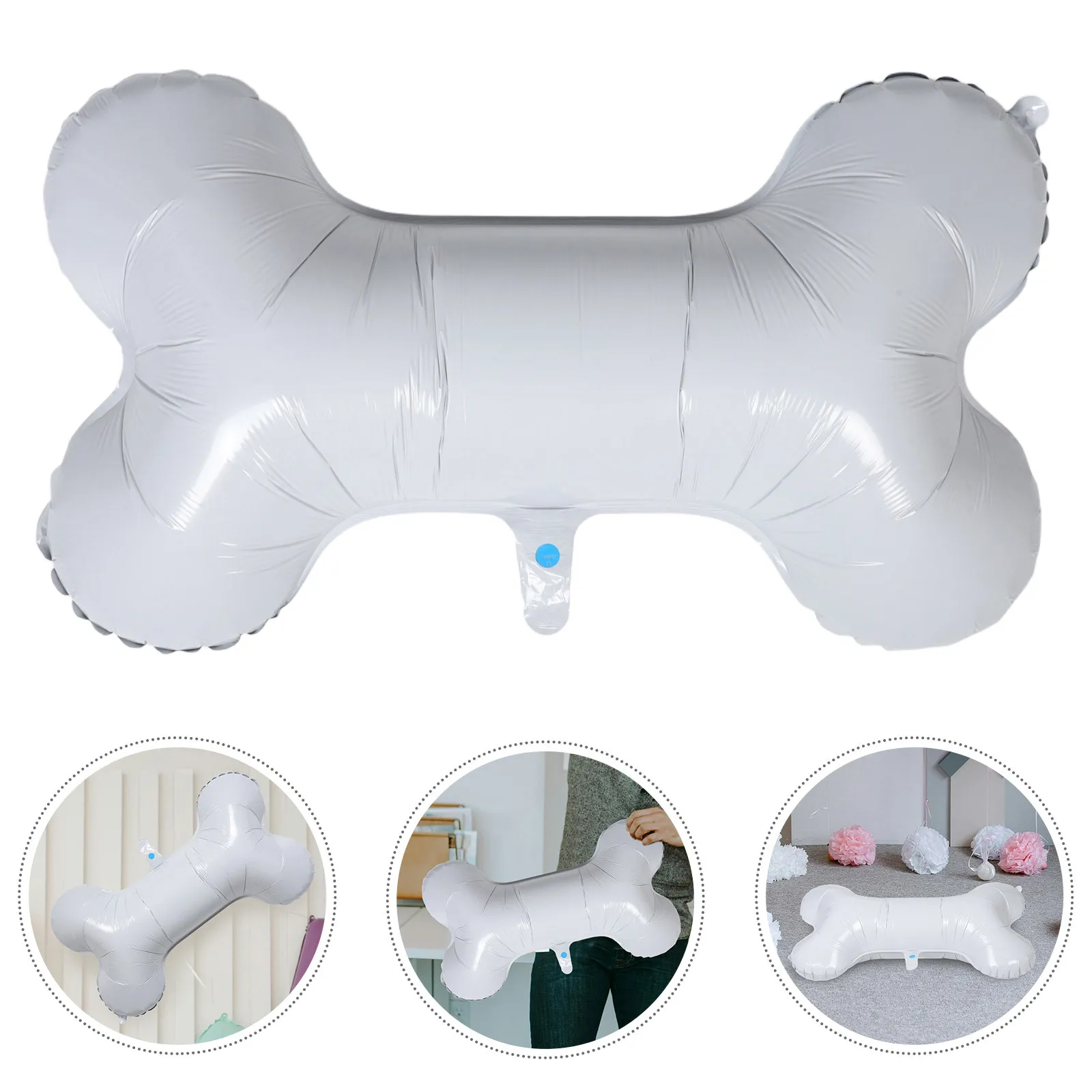 

5pc Bone Balloon Valentine Party Decor For Singles Foil Aluminum Dog Theme Birthday Game Prop Backdrop Decoration Supply