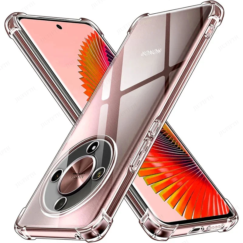 

Shockproof Soft Case For Huawei Honor Magic 6 5 4 Magic6 Magic5 Magic4 Pro Lite Ultimate Ultra Thin Silicone Clear Back Cover