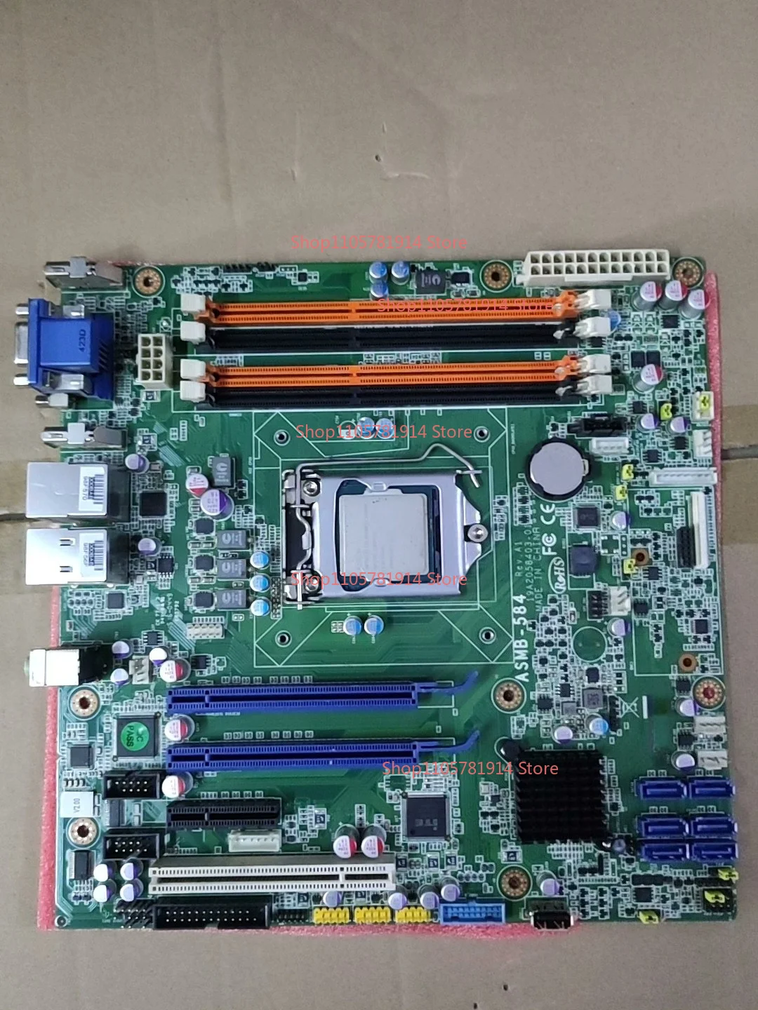 For Advantech ASMB-584 A1 Industrial Computer Main Board 1150 Interface