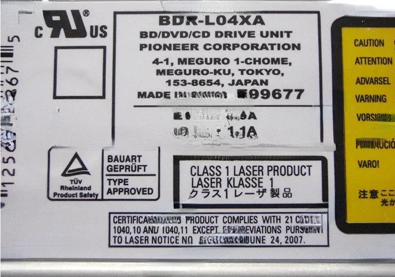 For Original BDR-L04H-XA Blu-ray Driver Bdr-L04xa Laser Head