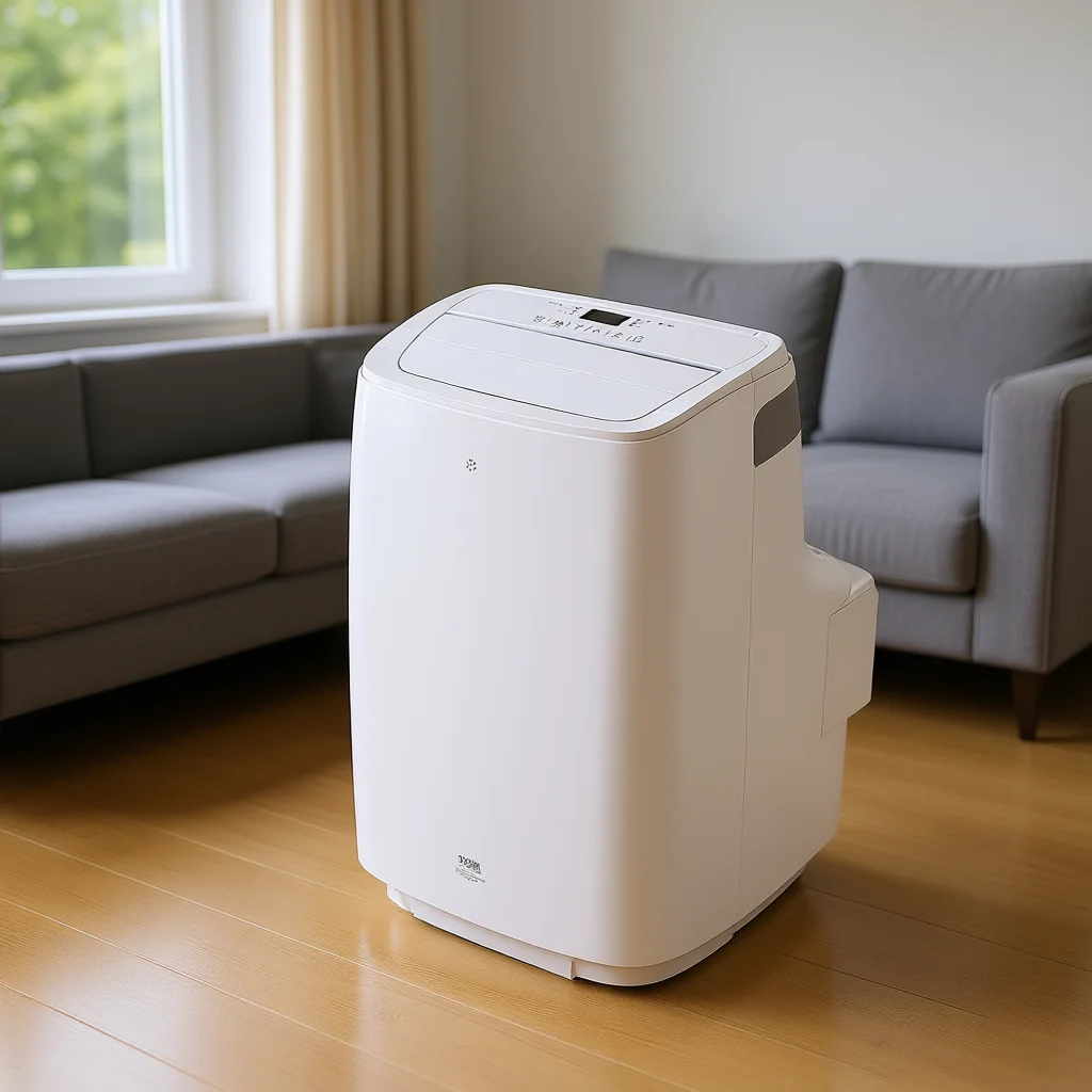 Portable Air Conditioner 12000 BTU Cooling Only for Room Up to 298 Sq Ft with Remote Control