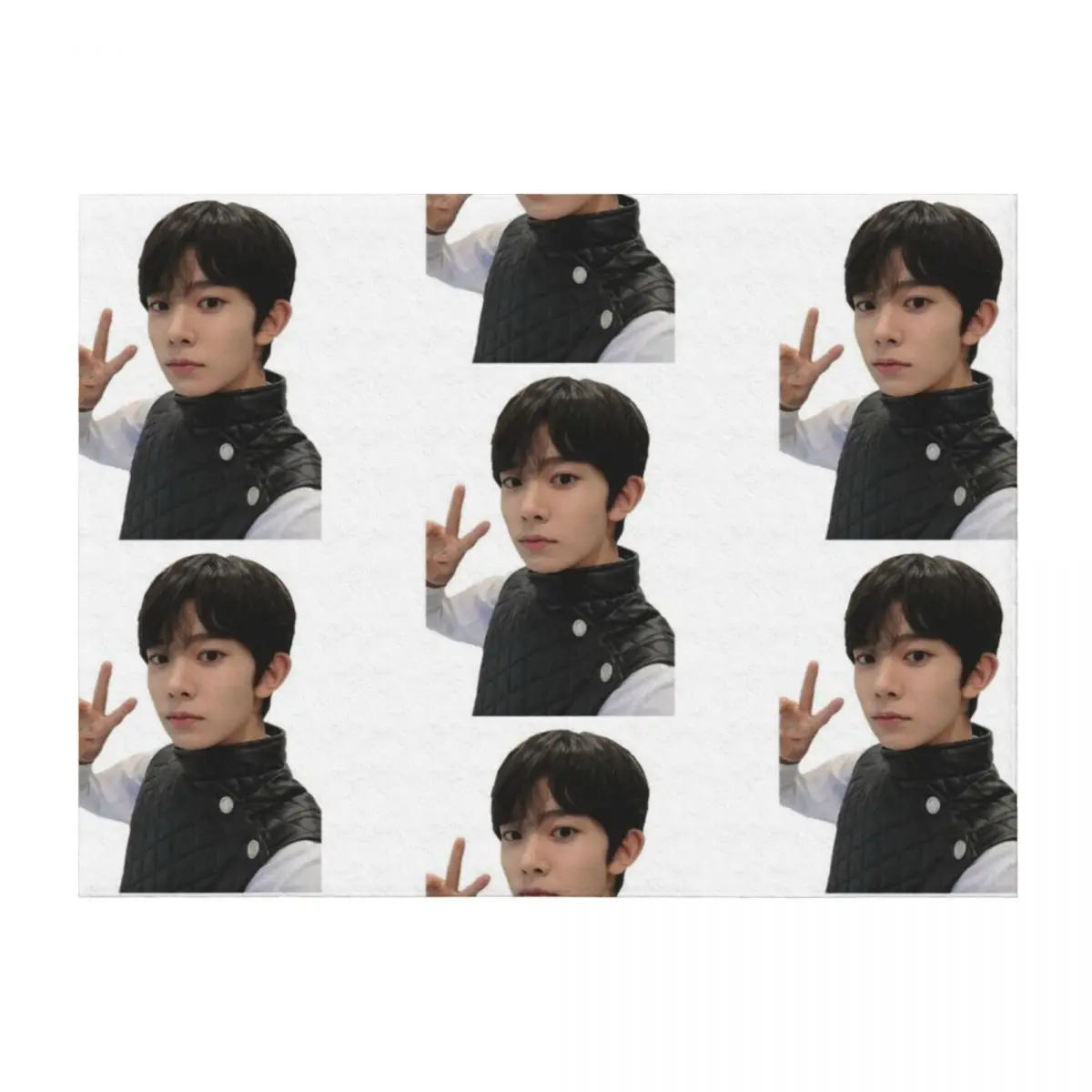

Heeseung Selca I-LAND Throw Blanket Shaggy Comforter Baby Soft Beds Blankets
