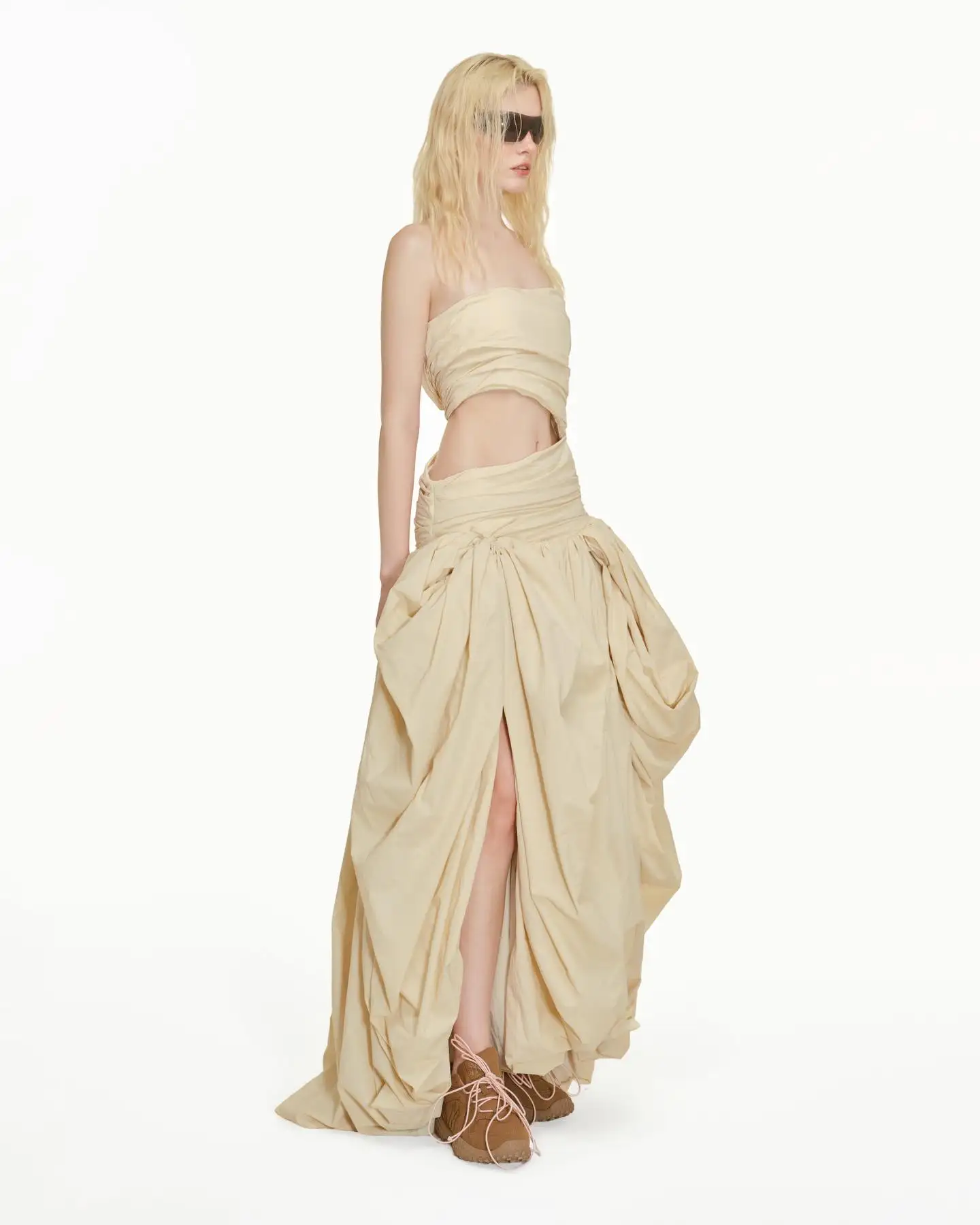 Elegantes Boho-Chic-langes Kleid, Sommer-Maxikleid für Frauen, OODJI 2026, trendiges Boho-Maxikleid, maßgeschneidert, sexy Partykleider, Cocktail