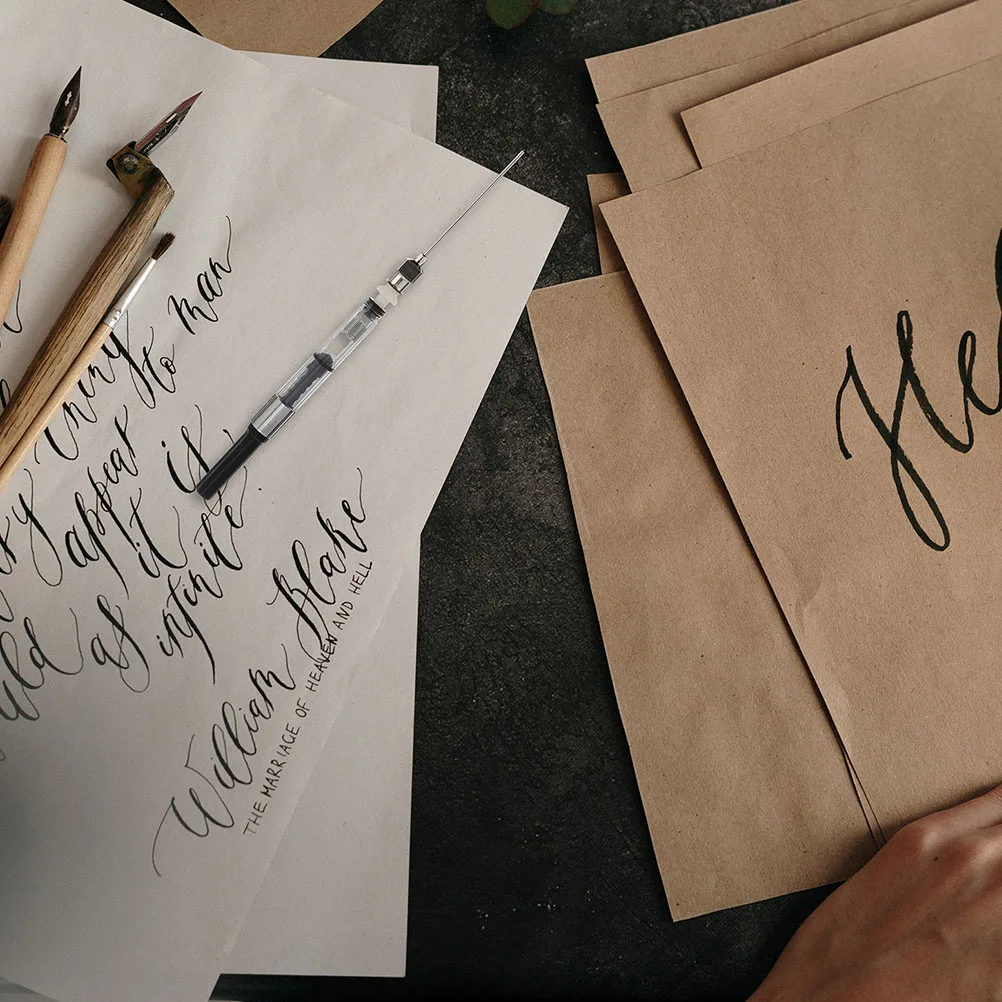 

7Pcs Fountain Pen Ink Converter Ink Absorber Refill Tool for Students Office Use Fountain Pen Refill Tool