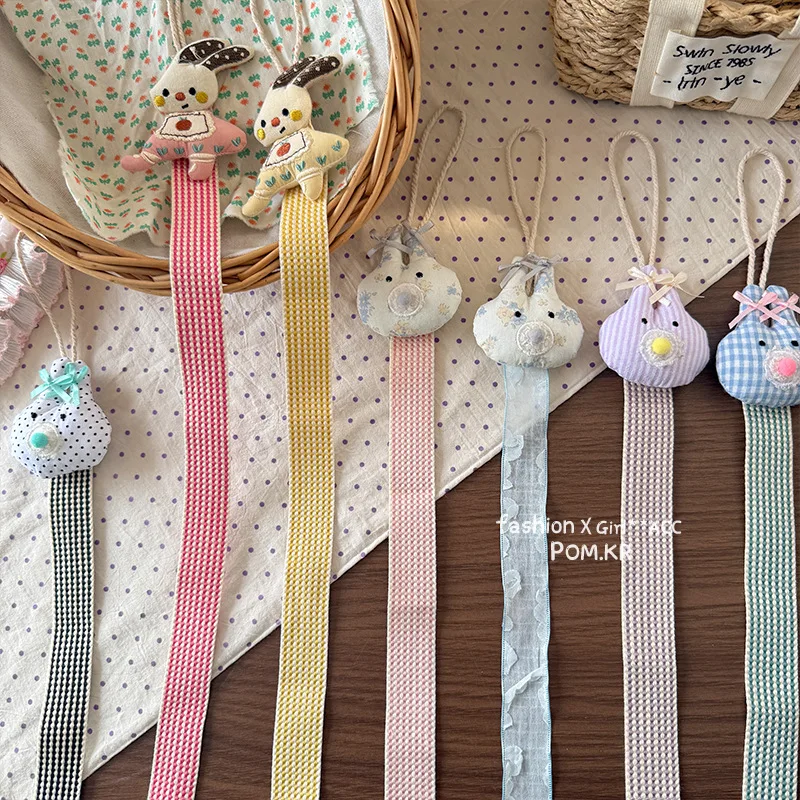 

Cute Cartoon Hair Clips Storage Sband for Girl Korean Style Kawaii Animal Hairpins Storage Ribbon Cute Hair Accessories for Kid