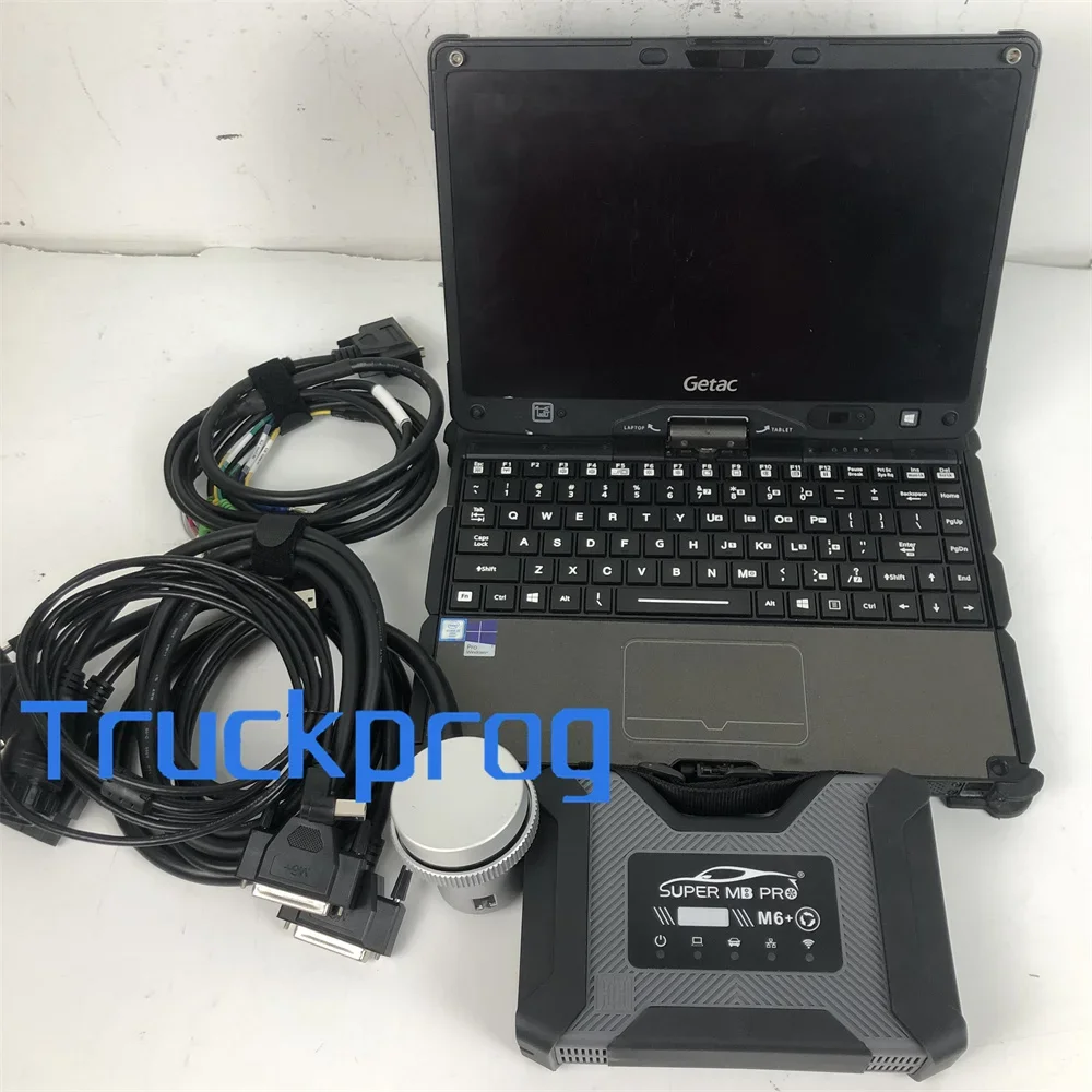 

touchscreen v110 New Super MB PRO M6 PK Star C6 MB SD C4 C5 Multiplexer for Benz Truck Car Diagnostic Tool WIFI Doip with SSD
