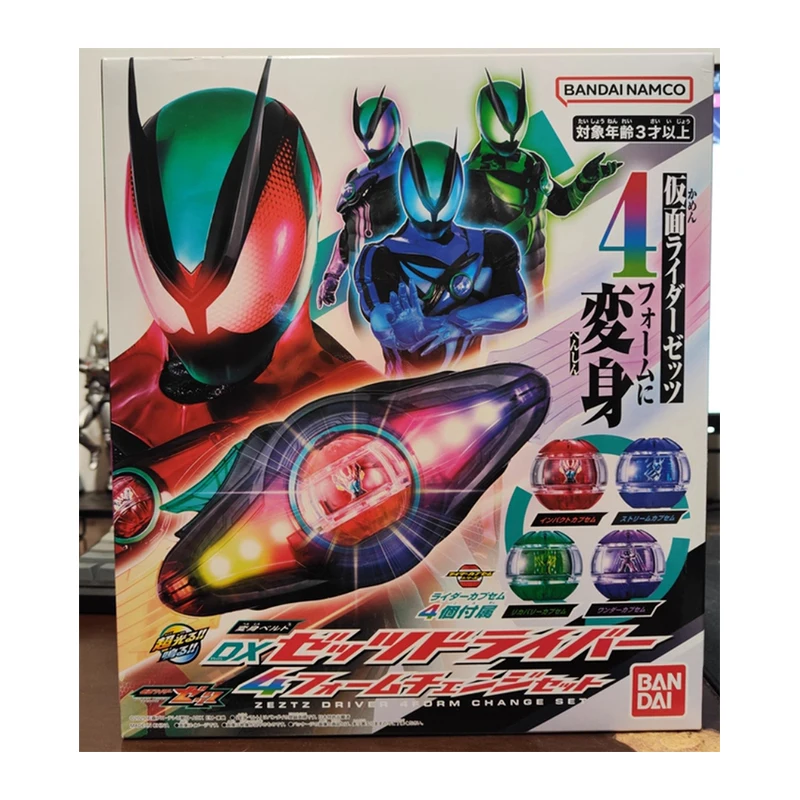 

Капсульный шар Bandai Kamen Rider Series ZEZTZ ZZZ ZEZTZ Belt Driver с капсулой-драйвером, игрушка-камера, аниме-атрибутика, идеальный подарок на праздник