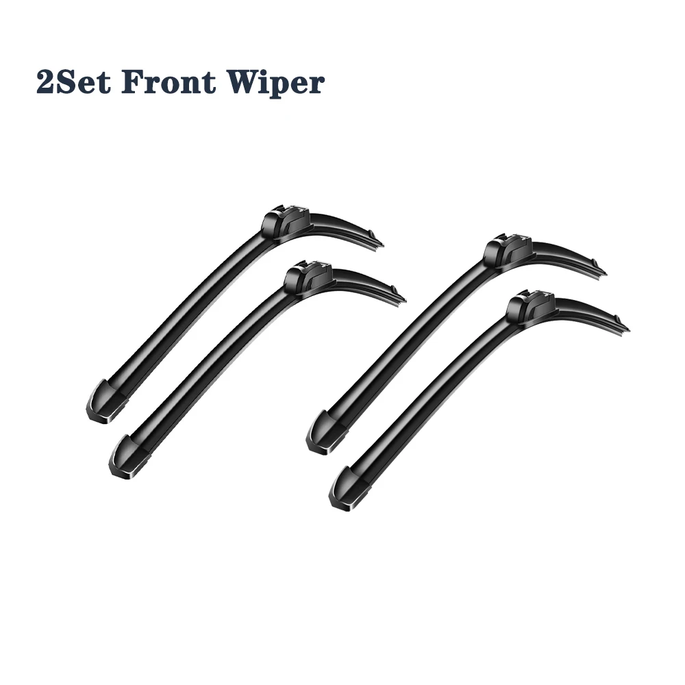 Front Wiper Arm Blades Brushes for Suzuki Jimny 2019 2020 2021 2022 2023 JB43 JB64 JB74 Black Car Exterior Accessories