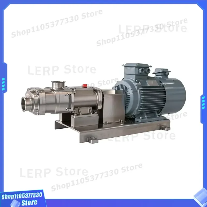 Industrial Twin Screw Pump High Capacity Low Pulsation Steady Flow For Various Materials Processing Heavy Duty Transportation