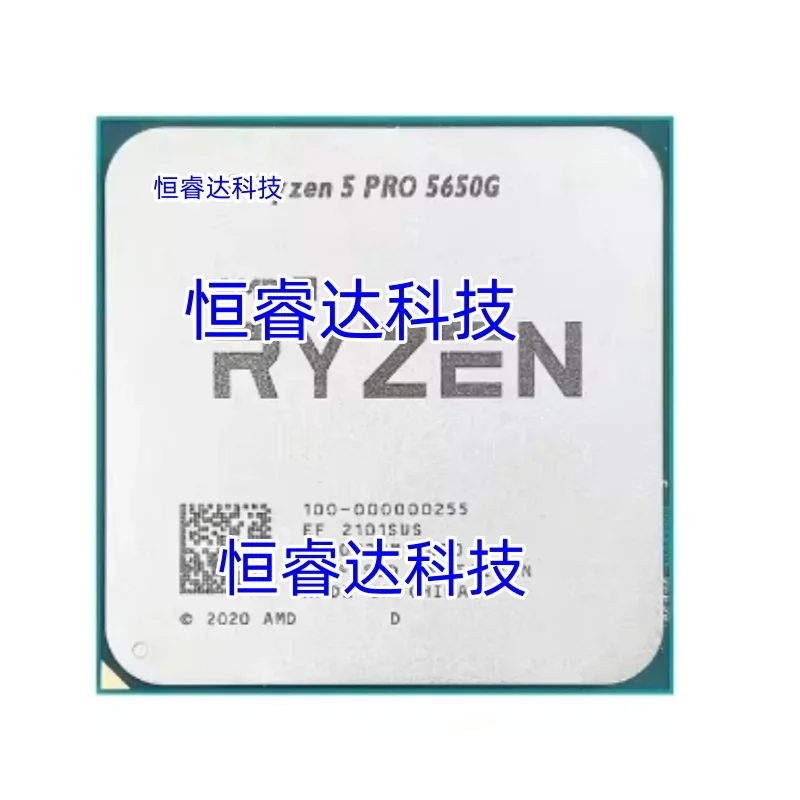 Ryzen 5 PRO 5650G 3.9 GHz 6-Core 12-Thread CPU Processor 100-000000255 Socket AM4