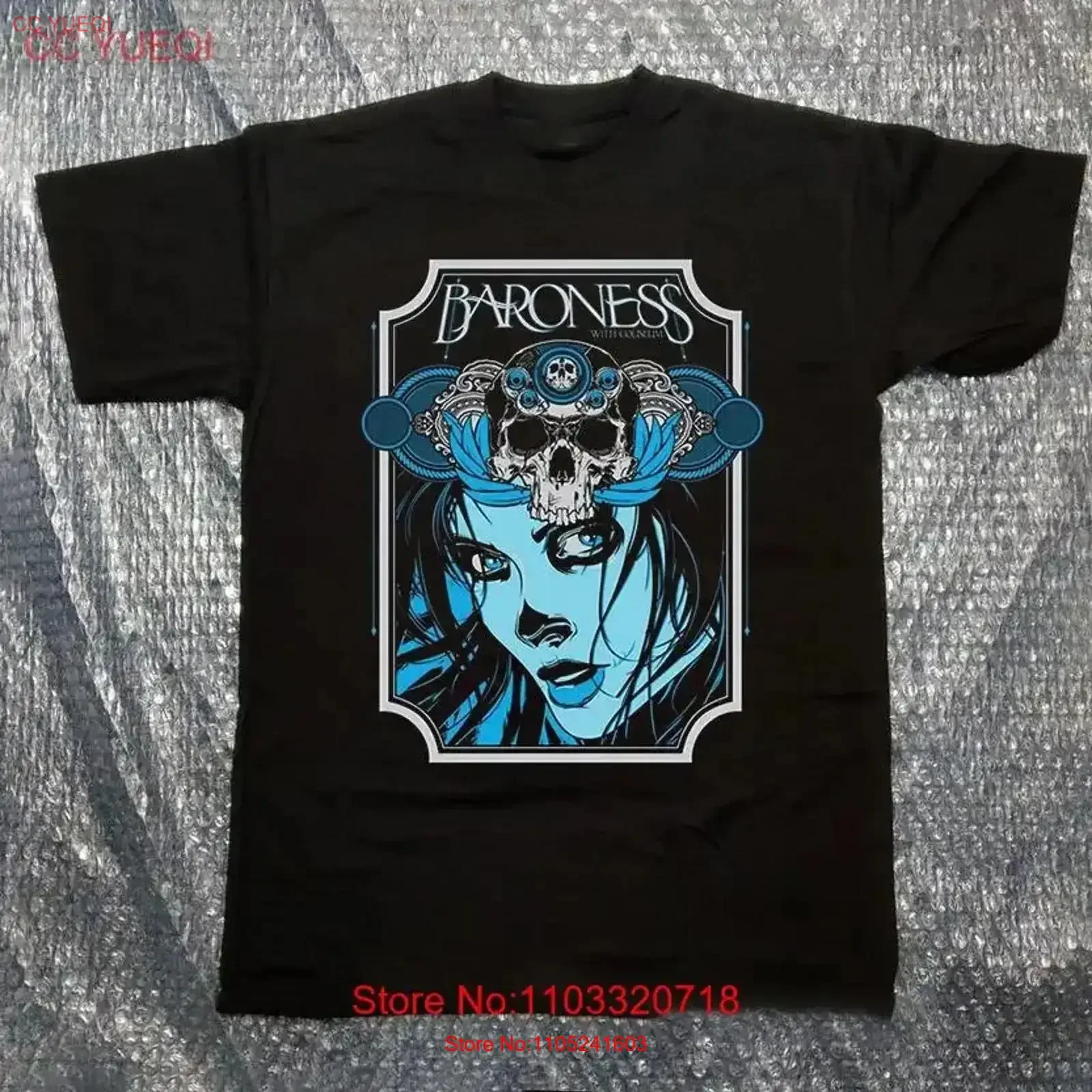 BARONESS BAND Concert T Shirt All Size MK727 vintage Washed Top For Everyday Wear fashion streetwear designer clothes vintage
