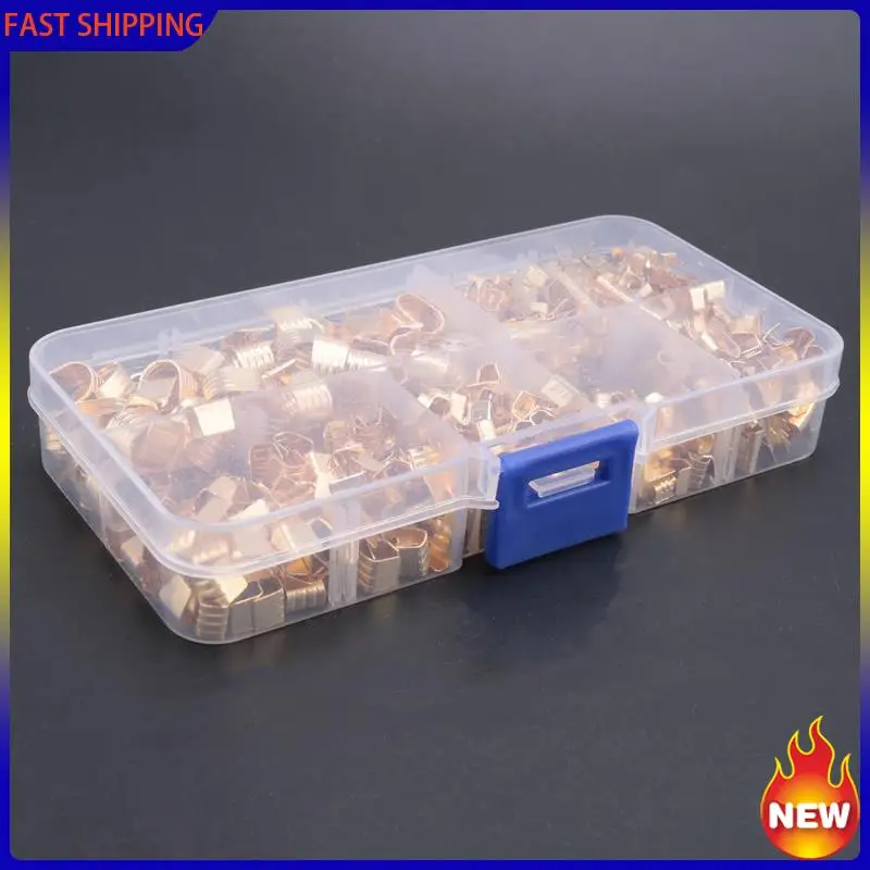 

Hot Trend-600 шт. U-образные медные кольцевые клеммы, неизолированный кабель, проводной лопаточный разъем, комплект 454A/454B/454C/459/453/452