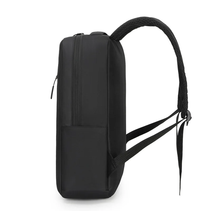 Mochila Oxford impermeável para homens, bolsa para computador de negócios, bolsa de viagem de carregamento USB, estudante universitário, nova