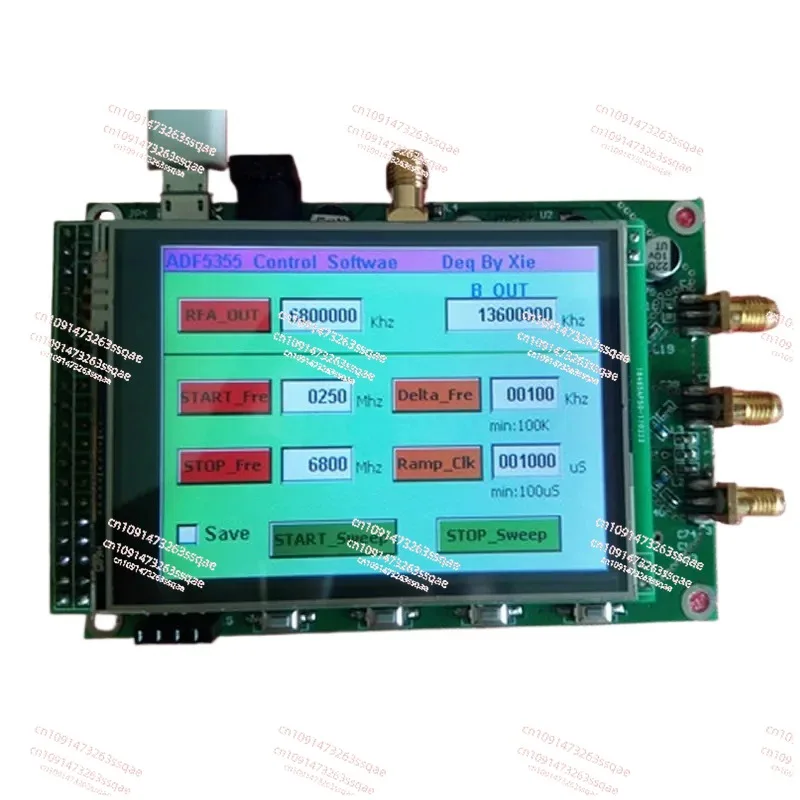 Color Screen Module Sweep Signal Source VCO Microwave Frequency Synthesizer PLL 2.8 Inch