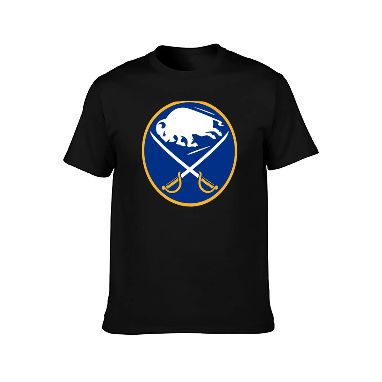sabers-logo T-Shirt Durable Work Wear T-Shirt