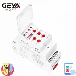 GEYA GRV8-VW Isolation Voltage Relay Overvoltage Undervoltage Working independently or simultaneously 5A 2SPDT AC/DC1V~600V