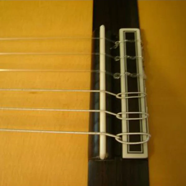 

Bridge Saddle and Nut Set 2 Pieces Bone for Classical Guitar 80x3x9mm 52x6x9mm Hard Natural Material Better Tone