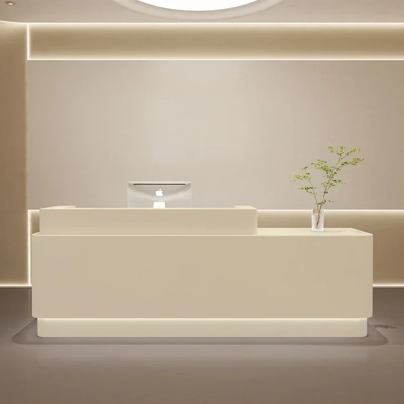 Reception Desk Table Desk Hallway Office Computer Reception Clothing Store Counter Service Balcão Recepcao Trendy Furniture