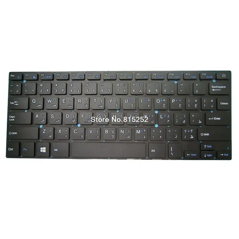 

Laptop Keyboard For Touchmate TM-NB140 TM-NB140S Black Arabia AR