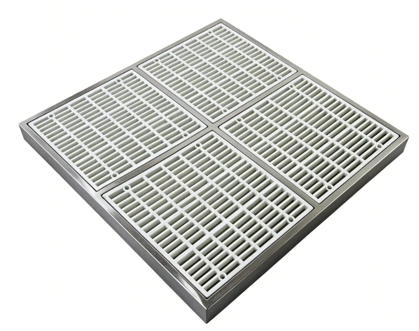 Stainless steel 304 square swimming pool floor drain