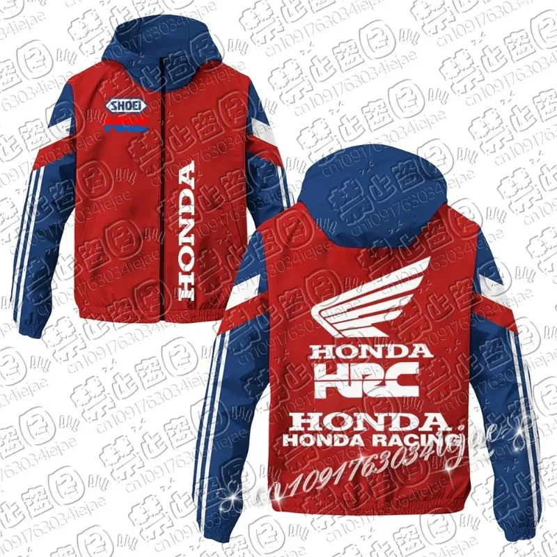 

Honda Spring Motorcycle Jacket, Durable Clothing, Honda Windproof Motorcycle Jacket, Honda Men's Racing Team Clothing Hoodie
