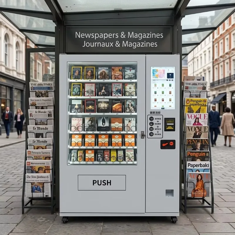 Self‑Service Snack Drink Vending Machine Automatic Can Beverage Vending Machine Small Combo Unit For Business Indoor