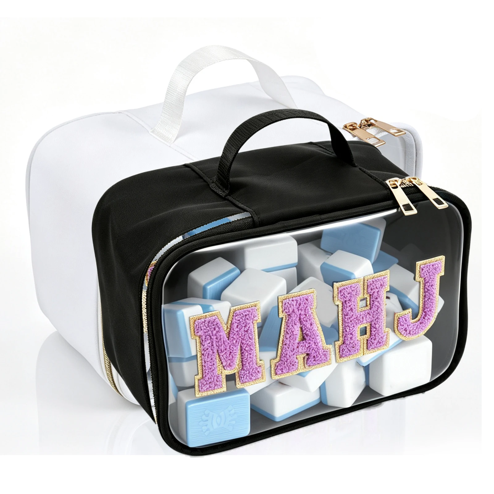 Mahjong Tile Storage Bags Protective Table Game Carrying Organizer Mahjong Carrying Bags For Outdoor Travel