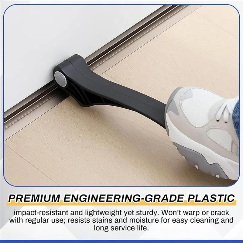 Lightweight For Decorators' Load-Bearing Furniture Installation Helper Foot-Operated Door Lifter Tool(2 Pcs) For Supporting Door