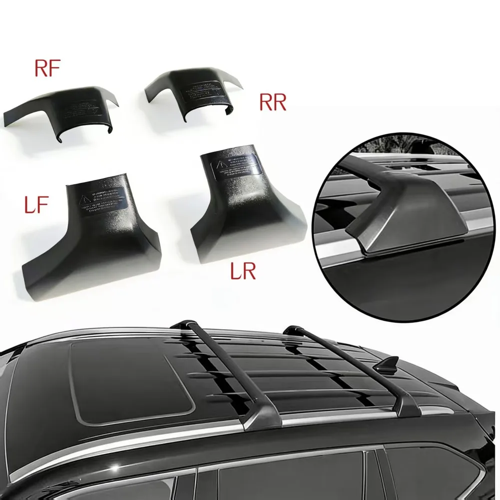 

Комплект из 4 заглушек для поперечин багажника на крыше автомобиля Toyota Highlander XLE XSE 2020-2024 PT767-48200-CVLF CVLR, высокое качество