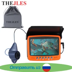 THEJLES 800 * 480 IPS4.3 Inch Color Visual Fishing Device 1000Tvl Waterproof Grade IP68 Underwater Camera With 8 Infrared Lights