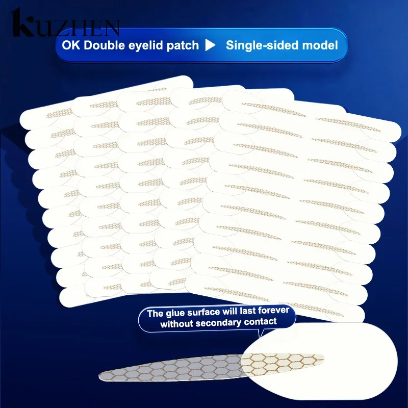 60/100/120 パッチ二重まぶたステッカーハンドル付きナチュラル目に見えない長期的な整形ビッグアイ美容テープツール