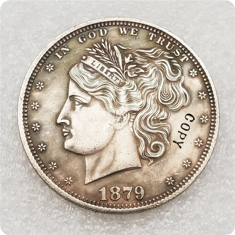 USA 1879 Wavy Hair Dollar Patterns  COPY