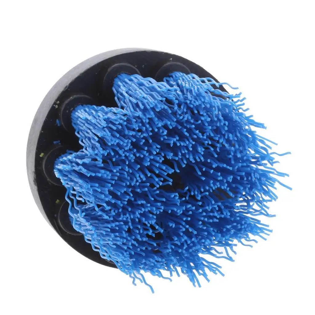 Electric Drill Cleaning Brush Medium Bristle Power Scrubber for Tile Grout Shower Bathtub Carpet Surface