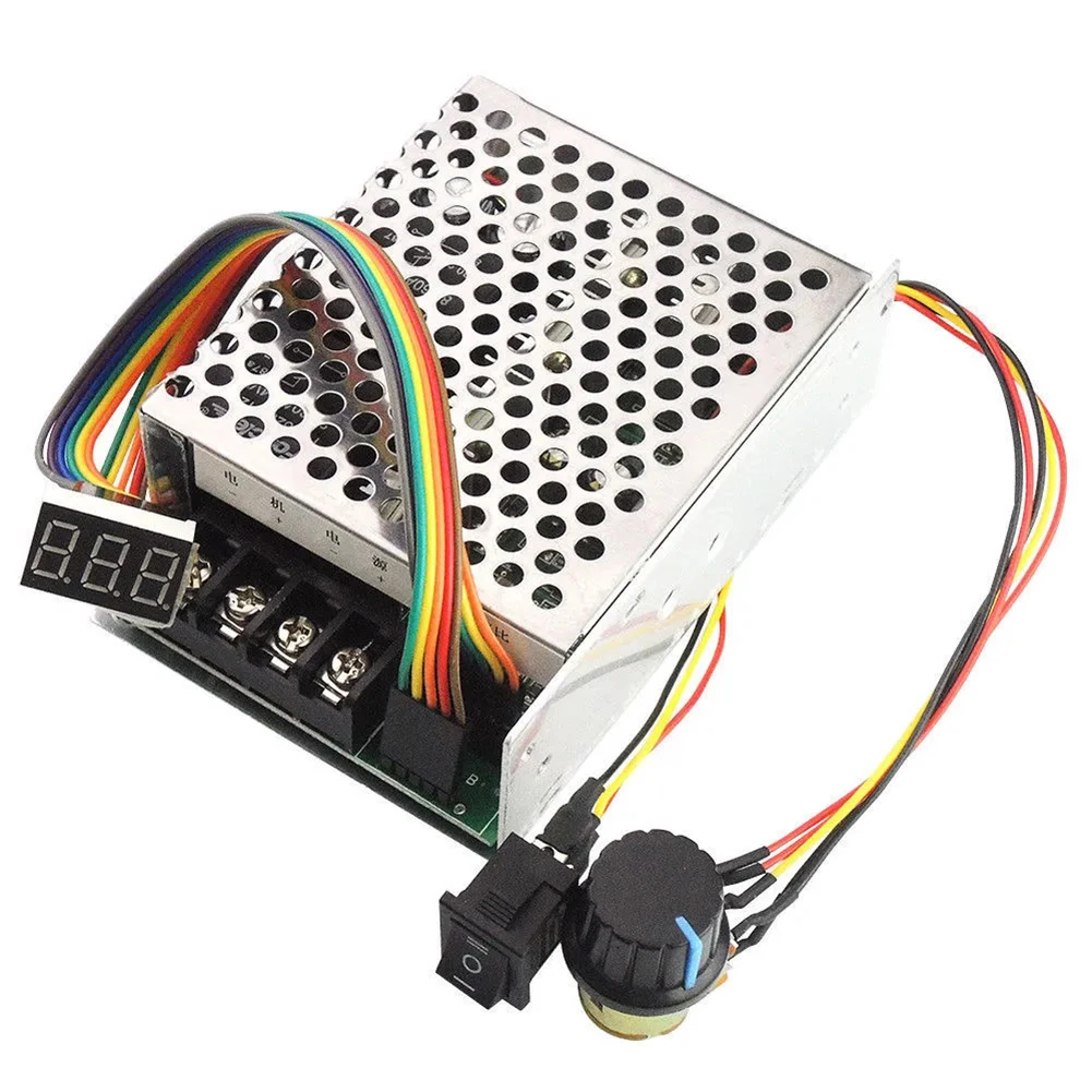 

40A 2000W DC10-55V Reversible PWM Motor Speed Controller With Digital Display High Power Brushed DC Motor Regulator