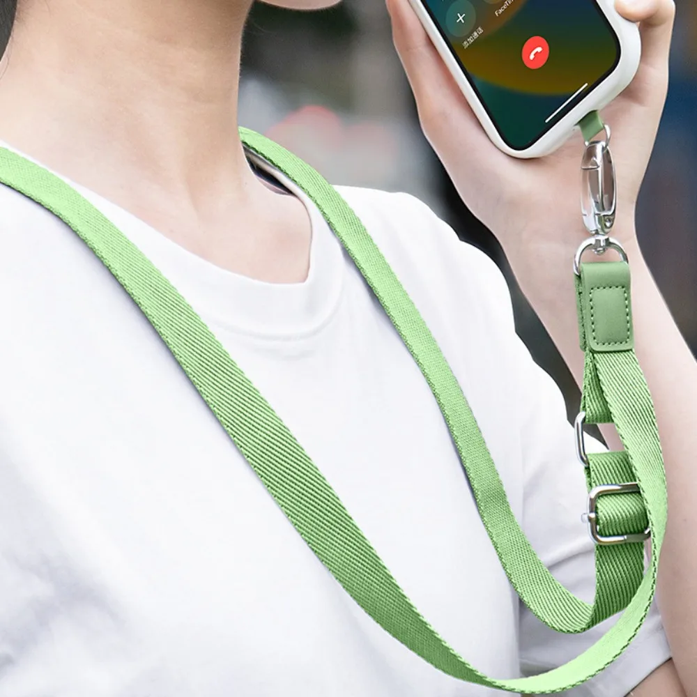 

Регулируемый ремешок для телефона через плечо, длинный ремешок для мобильного телефона с защитой от потери, высококачественные съемные шейные ремни для телефона, нашивка для ремешка