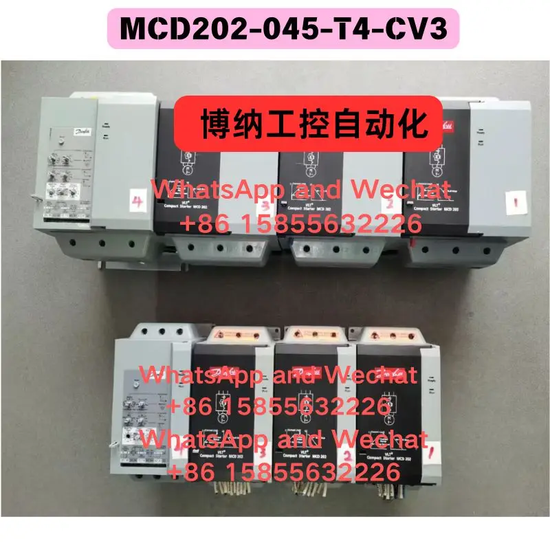 

Used MCD202-045-T4-CV3 soft start Functional test OK Fast Shipping