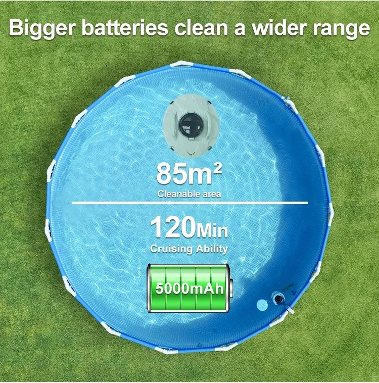 최고 판매 수영장 청소 로봇 플라스틱 자동 중국 수영장 청소 로봇