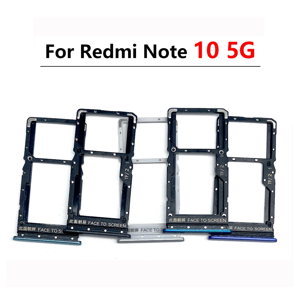 WAMY New Nano SIM Card Holder Tray Slot Holder Adapter Socket For Xiaomi Redmi Note 10 10S/ Note 10 5G/ Note 10 Pro