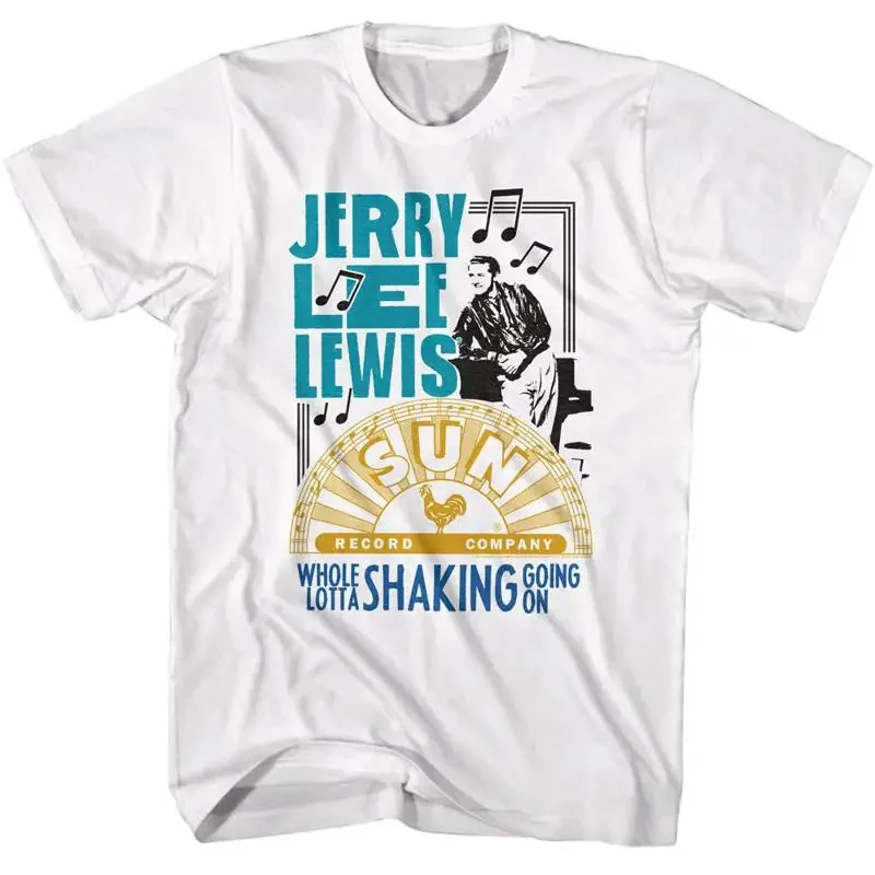 Camiseta masculina Jerry Lee Lewis Whole Lotta Shaking Going On