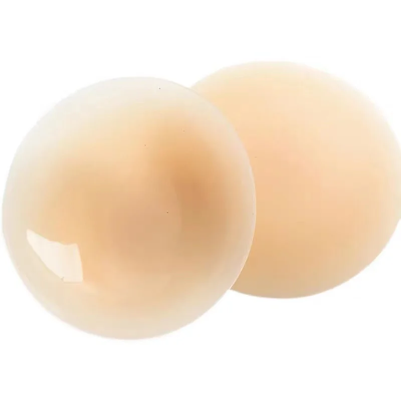 Многоразовые лепестки для груди, чехол для сосков, невидимый лепесток, бюстгальтер без бретелек с открытой спиной, силиконовые бесшовные пирожки, самоклеящиеся без клея