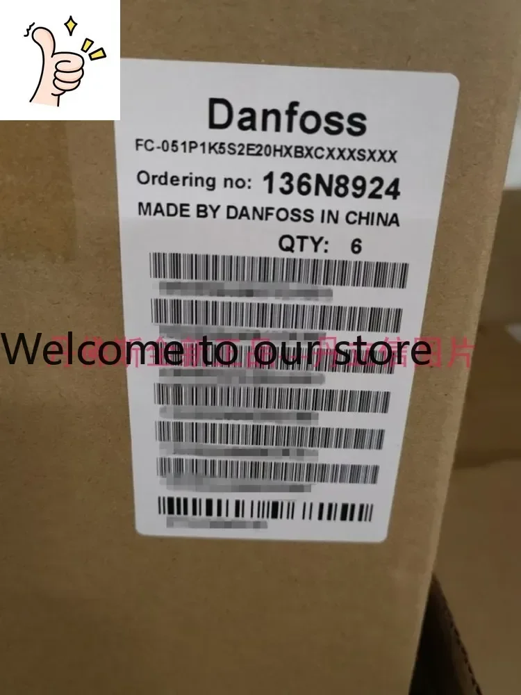 2025 136N8924 Danfoss Inverter FC-051P1K5S2E20HXBXCXXXSXXX New Original 220V