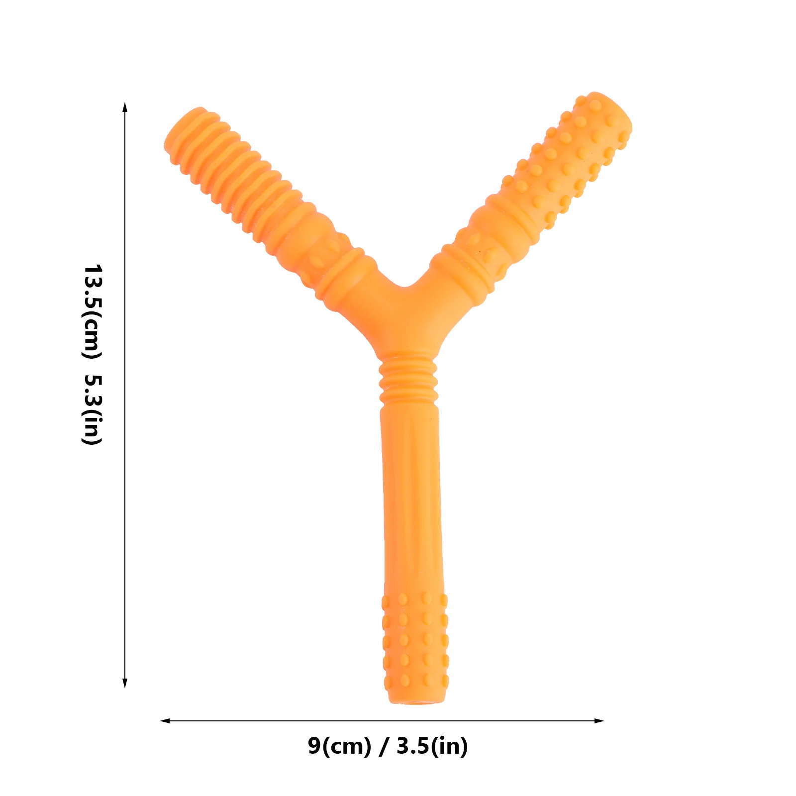 

1Pcs Baby Teether Silicone Hollow Chewing Molar Tube Granule Design for Newborns Colorful Relief Hollow Teether