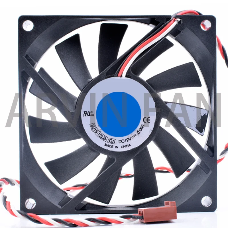 Brand New Original 8015-12LB 8cm 8015 12V 0.09A Speed Monitoring Mute Computer Chassis CPU Cooling Fan