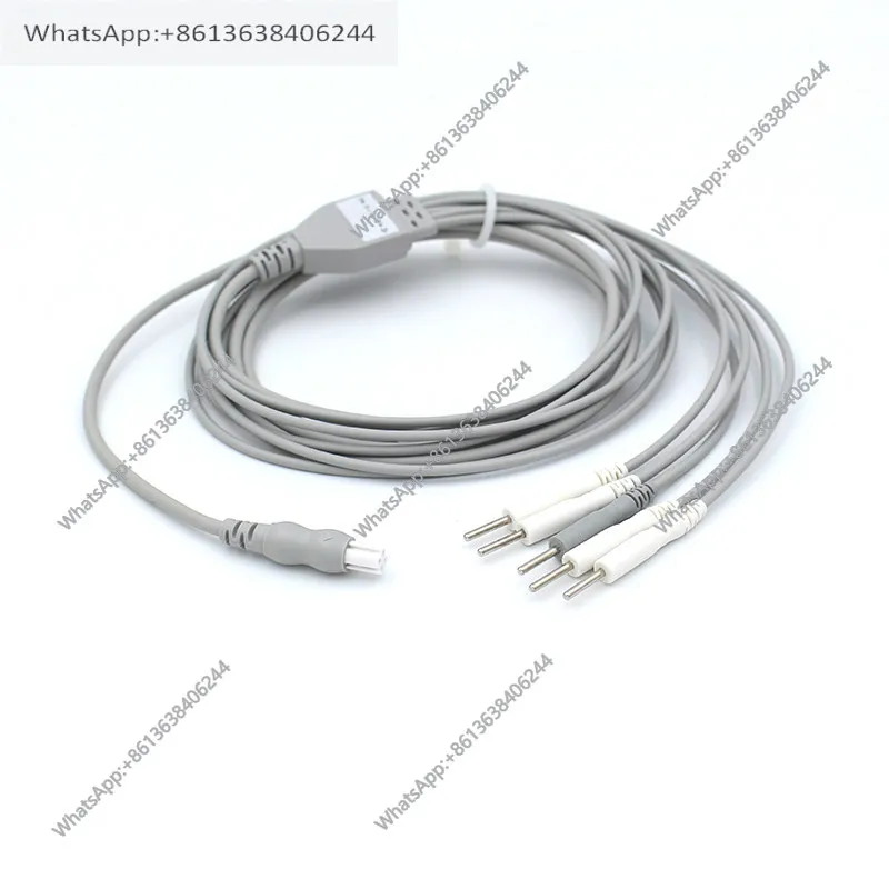 

Applicable to MLD-B2T pelvic floor muscle rehabilitation instrument integrated five-lea d biofeedback instrument lea d wire