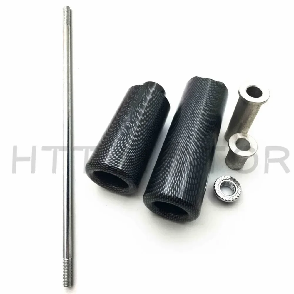 Frame Slider Crash Protector for Honda 2002-2006 RC51 Black 02-06 Carbon Fiber Motorcycle Parts