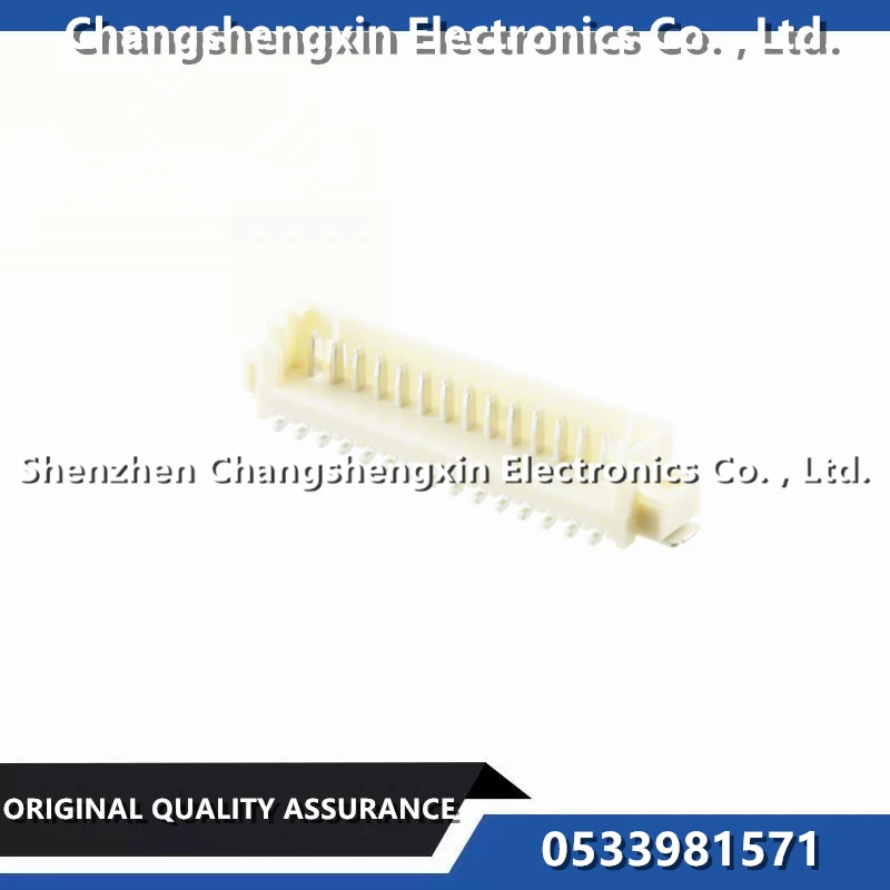 

10 Pieces 0533981571 Connector Header Surface Mount 15 position 0.049" 1.25mm