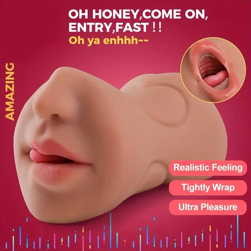 3 في 1 دمية جنسية مع وجه TPE المحمولة الكبار الجنس الحب لعب المهبل الذكور الضارب الاستمناء الحلق العميق الفم للرجال الكبار مثير #5