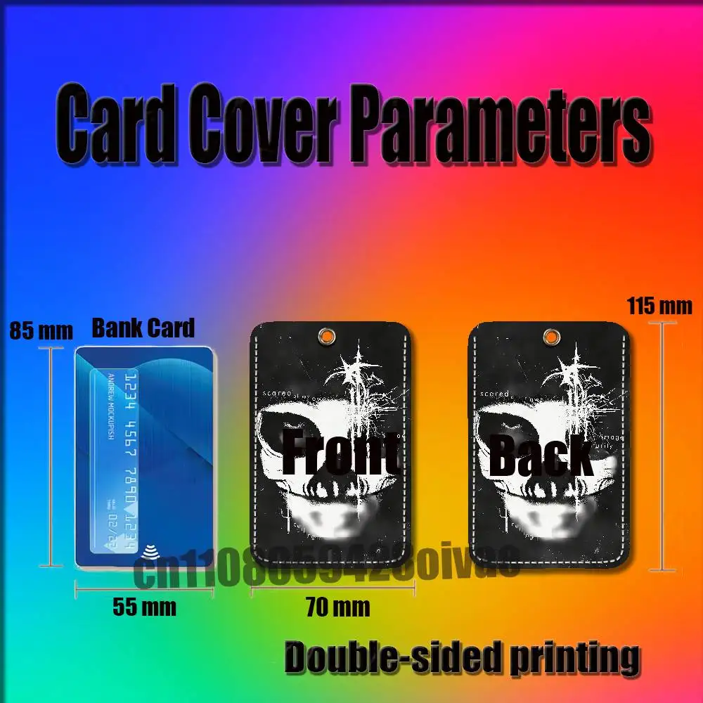 T-Twenty One P-Pilots Clancy Blurryface Voor ID Clips Credit Bank Toegang Water Kaarthouder Cover Decoratie Tas sleutel Sleutelhanger