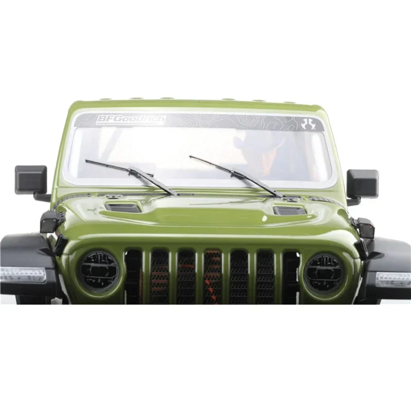 1/6 Wiper Three-dimensional Meta Wipers Black Silver for AXIAL SCX6 Wrangler JEEP RC Car Upgrade Accessories Parts